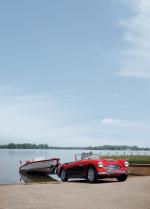 Austin-Healey 100-6 with Healey Ski-Master Speedboat 1959 года